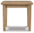 Ashley Gerianne Grayish Brown Outdoor Coffee Table with 2 End Tables