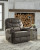 Ashley Camera Time Gunmetal Recliner