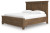 Ashley Vandenmore Medium Brown California King Panel Storage Bed