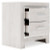 Ashley Altyra White King Upholstered Storage Bed with Mirrored Dresser and Nightstand