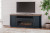 Ashley Landocken Two-tone 83" TV Stand with Electric Fireplace