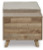Ashley Gerdanet Beige Brown Hidden Storage Bench