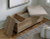 Ashley Gerdanet Beige Brown Hidden Storage Bench