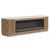 Ashley Camdill Light Brown 80" TV Stand with Electric Fireplace