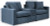 Ashley Modmax Granite 3-Piece Sectional