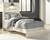 Ashley Cambeck Whitewash Twin Panel Bed with Mirrored Dresser, Chest and Nightstand