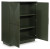 Ashley Geirwood Dark Green Accent Cabinet