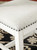 Ashley Valebeck White Brown Dining Table and 6 Chairs
