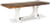 Ashley Valebeck White Brown Dining Table