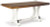 Ashley Valebeck White Brown Dining Table