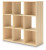 Ashley Piperton Tan Nine Cube Organizer