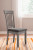 Ashley Shullden Gray Dining Table and 4 Chairs