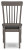 Ashley Shullden Gray Dining Table and 2 Chairs
