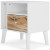 Ashley Piperton Two-tone Brown White 1 Drawer Nightstand