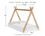 Ashley Piperton Two-tone Brown White Full Tent Complete Bed in Box