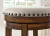 Ashley Valebeck White Black Counter Height Stool