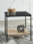 Ashley Minrich Black Natural Accent Table
