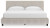 Ashley Birmonton Black King Upholstered Bed, Dresser, Mirror and Nightstand