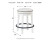 Valebeck White Brown Counter Height Dining Table and 4 Barstools D546/13/324(4)