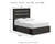 Ashley Delmorta Dark Gray Full Panel Bed with Storage, Dresser, Mirror, Chest and 2 Nightstands