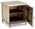 Ashley Laddford Whitewash Single Door Accent Cabinet