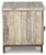 Ashley Laddford Whitewash Single Door Accent Cabinet