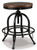Ashley Valebeck Multi Counter Height Dining Table and 4 Barstools