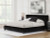 Ashley Birmonton Black King Upholstered Bed