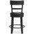 Ashley Valebeck Brown Black Counter Height Bar Stool (Set of 2)
