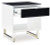 Ashley Gardoni White Black Coffee Table with 2 End Tables