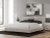 Ashley Birmonton Black California King Upholstered Bed, Dresser, Mirror and Nightstand