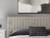 Ashley Birmonton Black California King Upholstered Bed, Dresser, Mirror and Chest