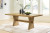 Ashley Galliden Light Brown Dining Table and 6 Chairs with Storage D841/45/01(4)/02A(2)/60