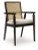 Ashley Galliden Light Brown Dining Table and 6 Chairs with Storage D841/45/01(4)/02A(2)/60