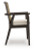 Ashley Galliden Light Brown Dining Table and 6 Chairs with Storage D841/45/01(4)/02A(2)/60