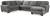 Benchcraft Birkdale Court Gray 3-Piece Sectional with Chaise