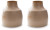 Ashley Millcott Tan 11" H Vases (Set of 2)