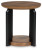 Ashley Kraeburn Brown Black End Table