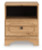 Ashley Galletyn Warm Brown Twin Panel Bed with Mirrored Dresser and Nightstand