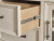Benchcraft Shaybrock Antique White King Panel Bed, Dresser and 2 Nightstands