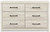 Ashley Cambeck Whitewash King Panel Headboard Bed with Dresser