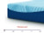 Ashley Peak 2.0 12 Memory Foam Light Blue California King Mattress