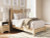 Ashley Galletyn Warm Brown Twin Panel Bed with Dresser and Nightstand