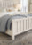 Benchcraft Shaybrock Antique White King Panel Bed