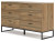Ashley Deanlow Honey Twin Panel Headboard and Dresser