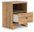 Ashley Galletyn Warm Brown Queen Panel Bed with Mirrored Dresser and Nightstand