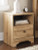 Ashley Galletyn Warm Brown Queen Panel Bed with Dresser and Nightstand