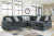 Ashley Midnight-Madness Onyx 5-Piece Sectional with Chaise 98103/17/46(2)/64/77