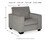 Ashley Altari Slate Chair and Ottoman