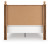 Ashley Galletyn Warm Brown Queen Panel Bed with Chest and Nightstand